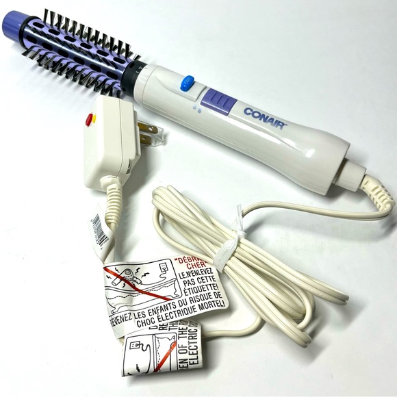 Conair Hair Conair Curls N Curls Heat Styling Brush 34 New W Cool